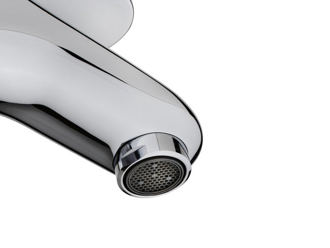 Leroymerlin Rubinetto per lavabo a canna bassa Anders cromato lucido SENSEA H 15 cm Nuovo