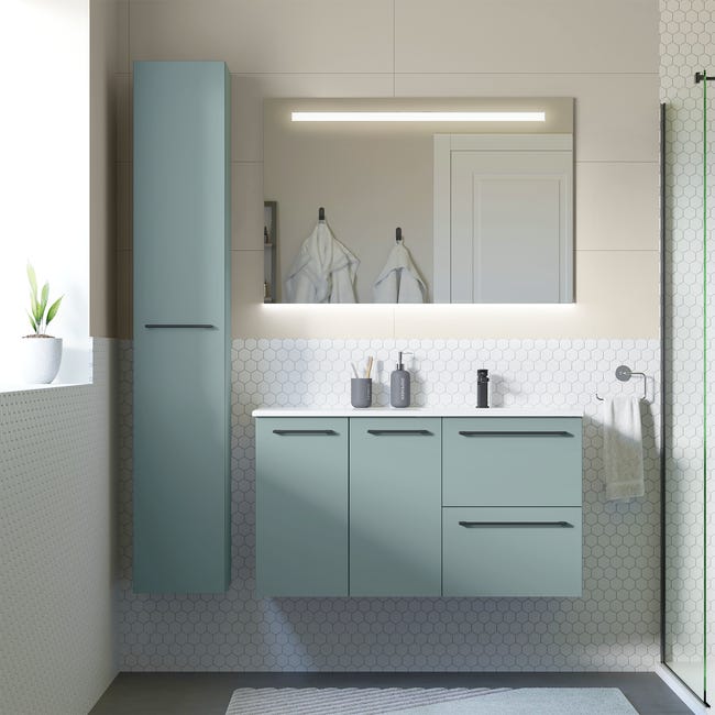 Leroymerlin Anta mobile da bagno verde SENSEA L 30 x H 172.9 x Sp 1.8 cm Fino Al -60%