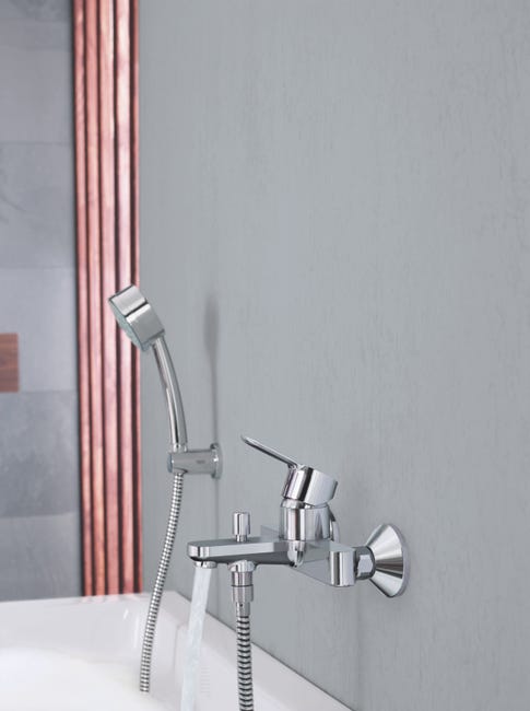 Leroymerlin Rubinetto per vasca Start Clova per muro cromo cromato GROHE
