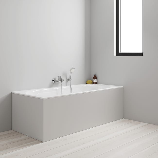 Leroymerlin Rubinetto per vasca Start Clova per muro cromo cromato GROHE Novità
