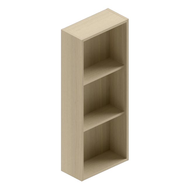 Leroymerlin Pensile bagno Linea rovere natura in truciolare P 14 x L 30 x H 75 cm