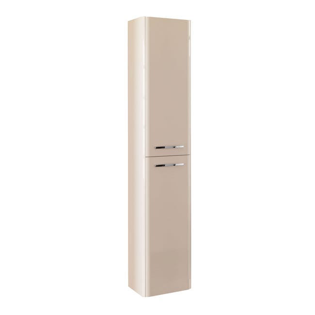 Leroymerlin Colonna per mobile bagno Best 2 ante P 27 x L 30 x H 160 cm crema