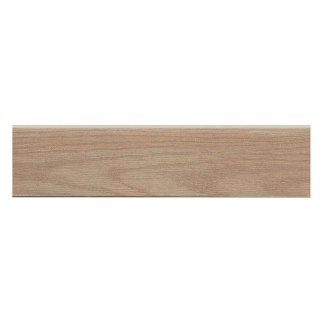 Leroymerlin Piastrella battiscopa Bois colore rovere H 8 x L 33 cm x Sp 8 mm Negozio