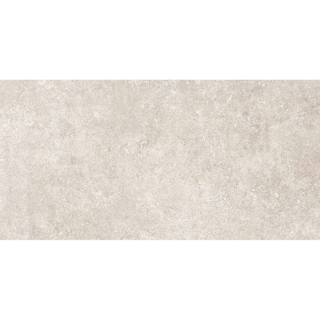 Leroymerlin Piastrella da pavimento interno Massangis in gres porcellanato smaltato opaco beige 60.4 x 30cm Sp. 7.4 mm traffico intenso (pei 4/5) R9 In Linea