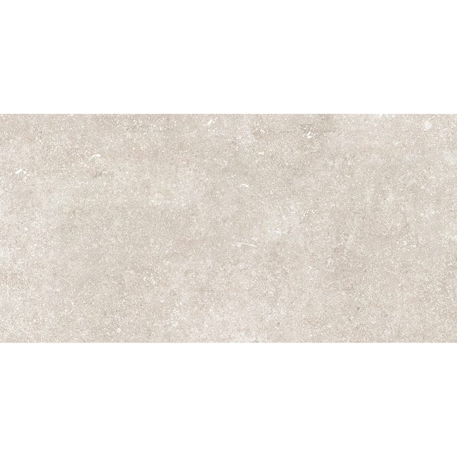 Leroymerlin Piastrella da pavimento interno Massangis in gres porcellanato smaltato opaco beige 60.4 x 30cm Sp. 7.4 mm traffico intenso (pei 4/5) R9 In Linea