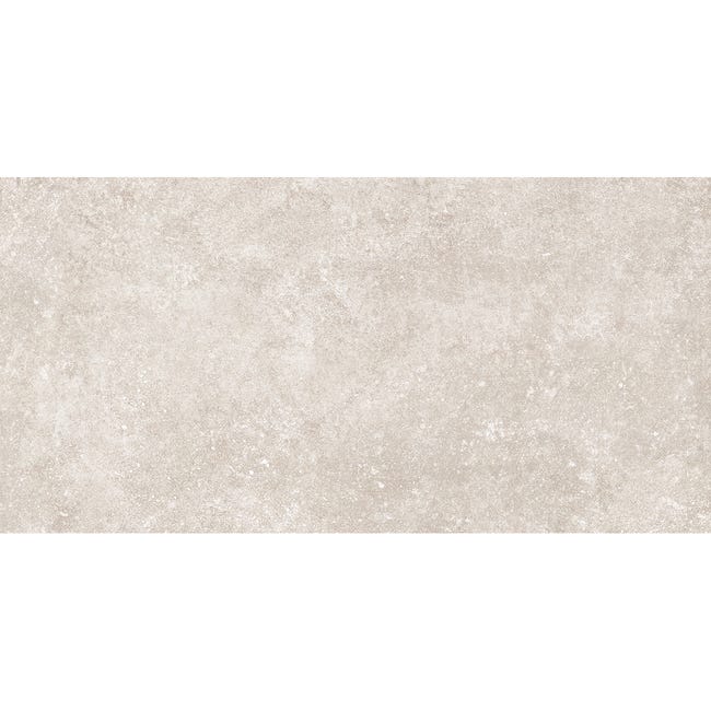 Leroymerlin Piastrella da pavimento interno Massangis in gres porcellanato smaltato opaco beige 60.4 x 30cm Sp. 7.4 mm traffico intenso (pei 4/5) R9 In Linea