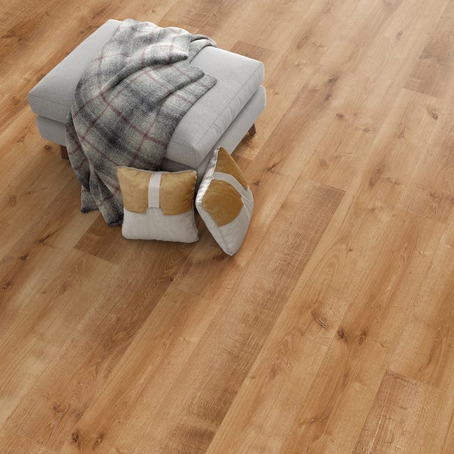Leroymerlin Pavimento laminato ARTENS DESIGN WESTPORT larice chiaro resistente all'acqua Sp 10mm Spedizione Gratuita