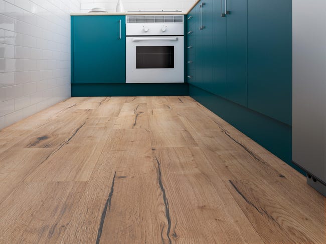 Leroymerlin Pavimento laminato ARTENS Orito marrone Sp 10mm Pezzi Unici