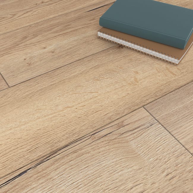 Leroymerlin Pavimento laminato ARTENS Orito marrone Sp 10mm Pezzi Unici