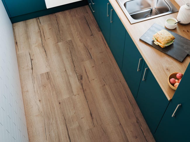 Leroymerlin Pavimento laminato ARTENS Orito marrone Sp 10mm Pezzi Unici