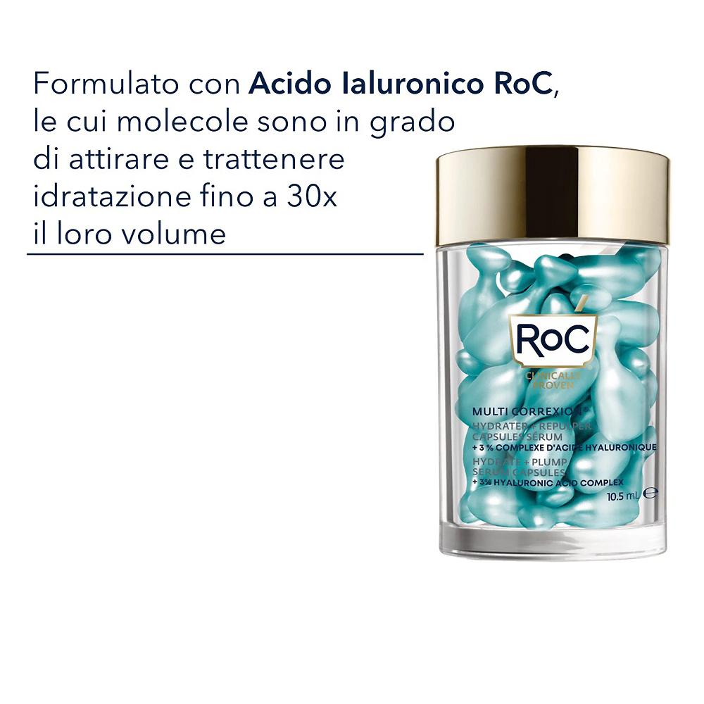 QVC RoC Siero rimpolpante all'acido ialuronico Multi Correction Saldi Di Fabbrica