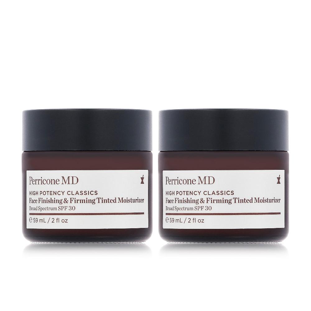 QVC Perricone MD Face Finishing & Firming Moisturizer Tinted duo con SPF30 Economico