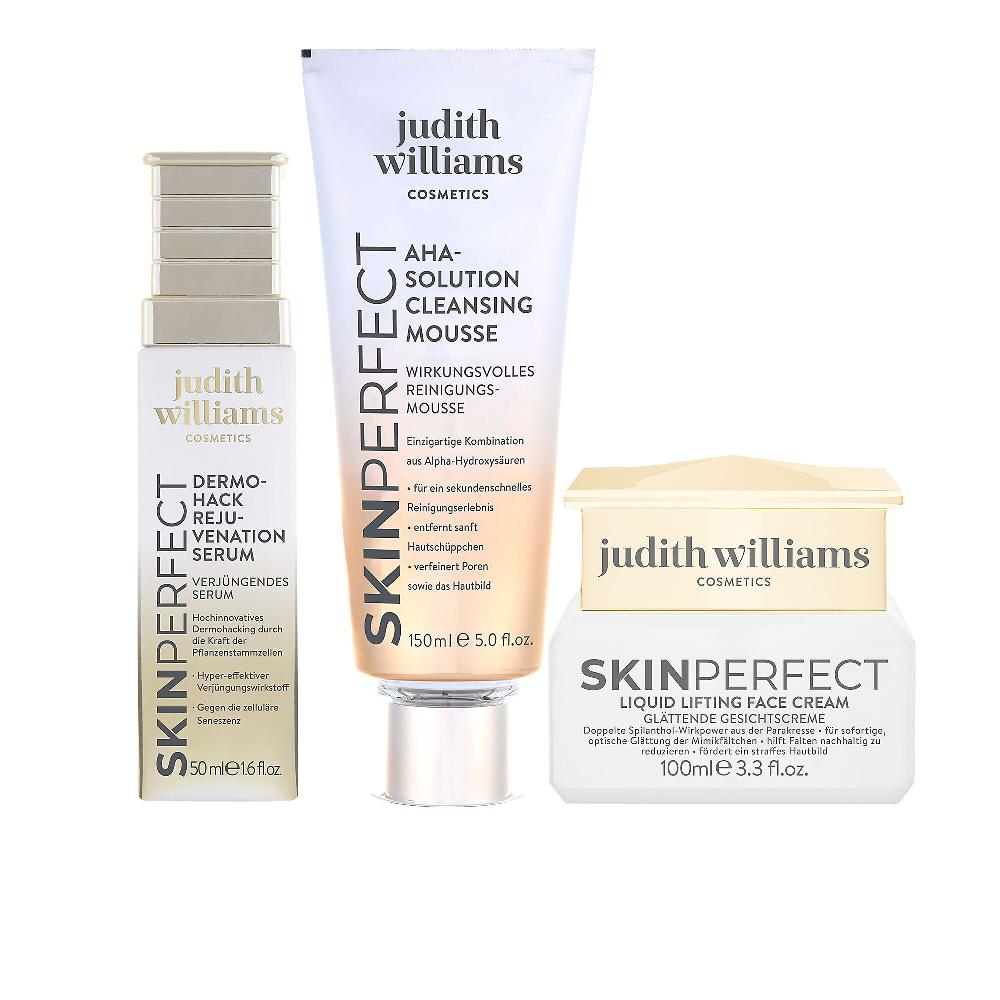 QVC Judith Williams Kit Skinperfect: siero + crema+ detergente Presa
