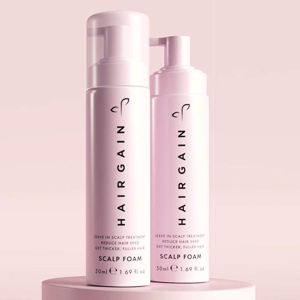 QVC Hair Gain Schiuma per capelli trattamento cosmetico cuoio capelluto Spedizione Gratuita