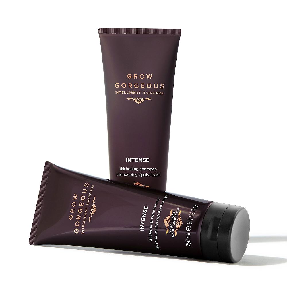 QVC Grow Gorgeous Intense routine capelli: shampoo balsamo e siero Economico