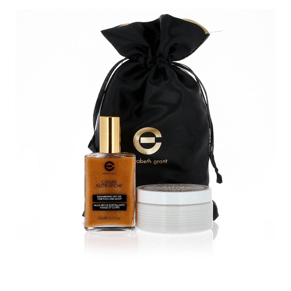 QVC Elizabeth Grant Crema corpo Vanilla e olio viso e corpo Caviar