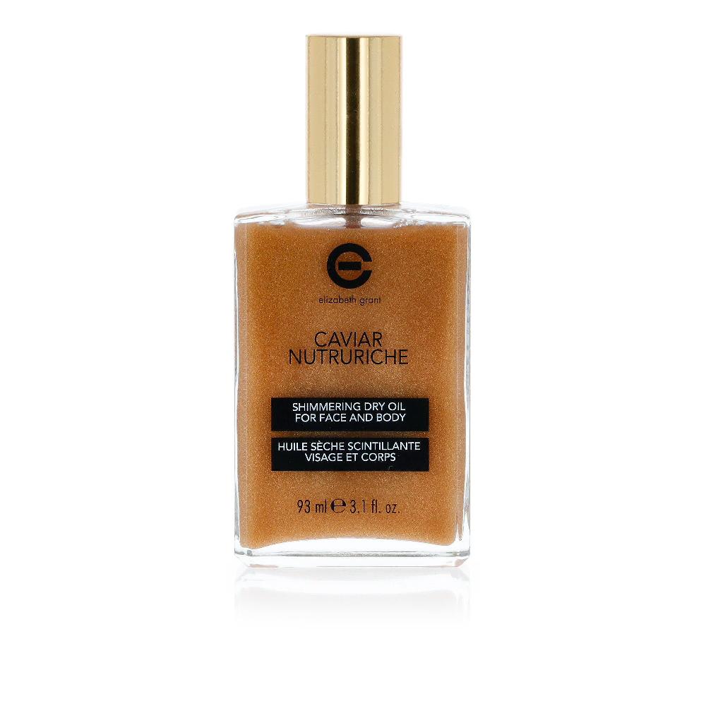 QVC Elizabeth Grant Crema corpo Vanilla e olio viso e corpo Caviar In Vendita