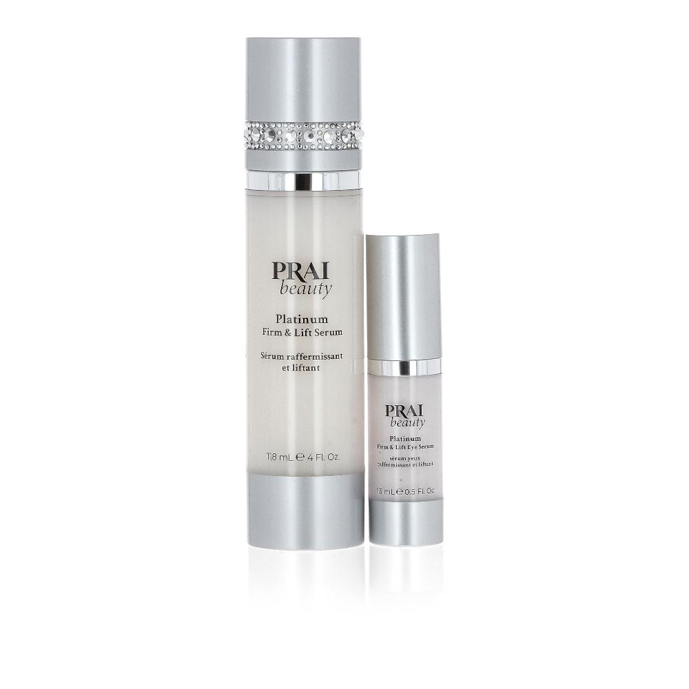 QVC PRAI Platinum Firm&Lift: siero viso e siero occhi Affare Del Giorno