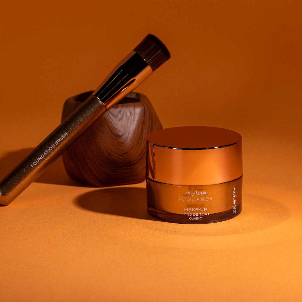 QVC M. Asam Magic Finish Fondotinta in mousse con pennello Vendita Calda