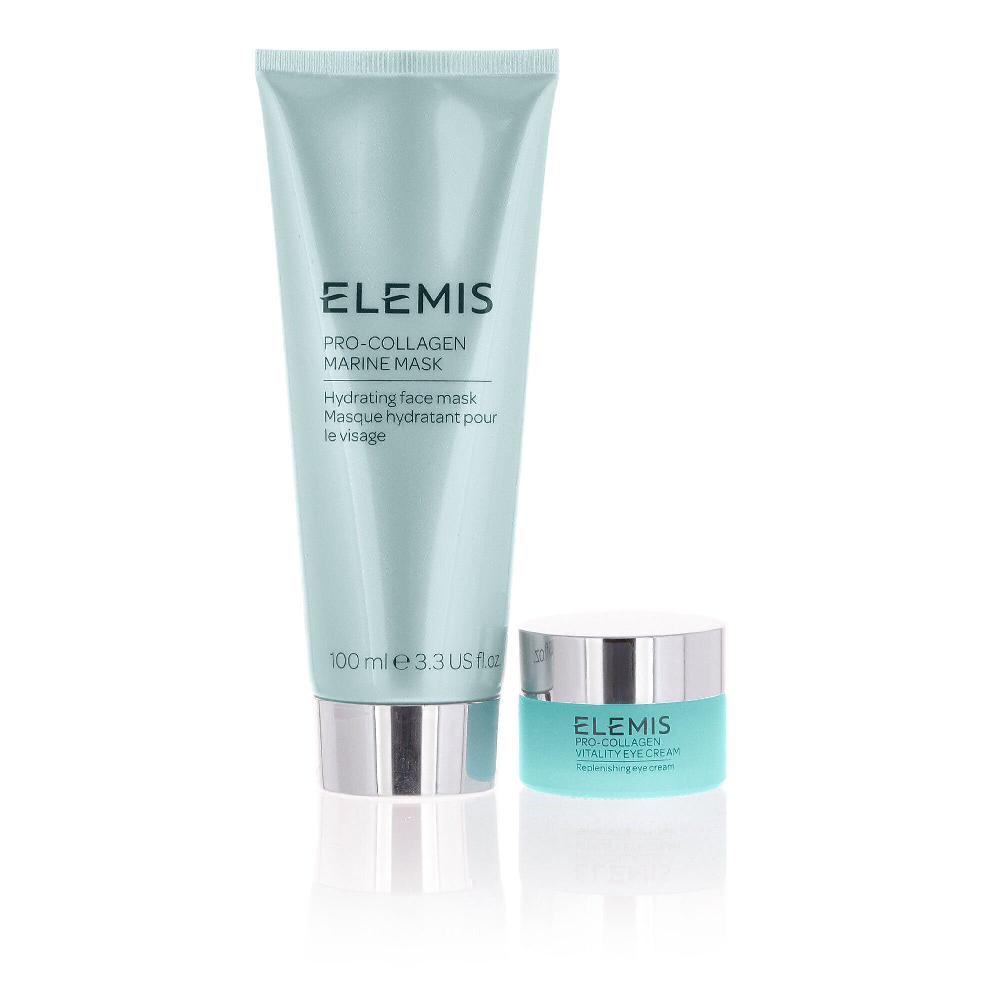 QVC Elemis Crema contorno Occhi + Maschera Viso levigante Saldi Di Fabbrica