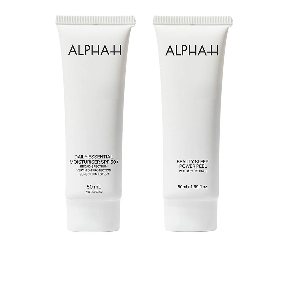 QVC Alpha H Idratante Daily Essential + maschera notte Power Peel Acquista Ora