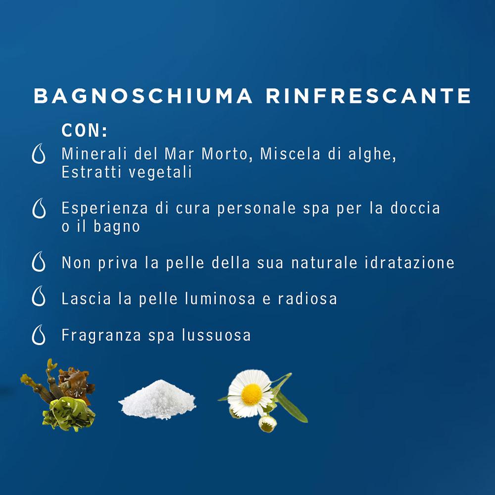 QVC Sea Magik Bagnoschiuma effetto rinfrescante e idratante corpo Promozione