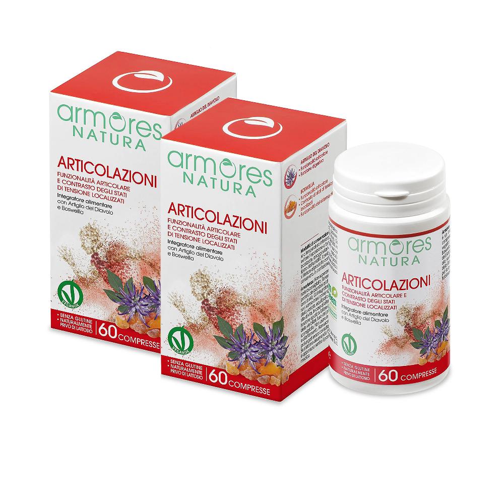 QVC Armores NATURA 2 integratori per articolazioni con artiglio del diavolo Negozi Online