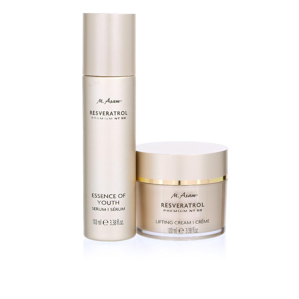 QVC M. Asam Kit Resveratrol Premium NT50: crema viso e siero Prezzo Ridotto