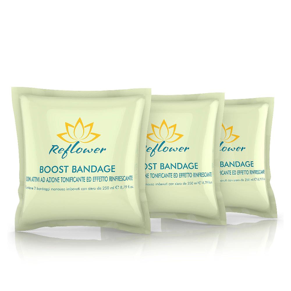 QVC Reflower Boost Bandage 3 trattamenti bendaggi con siero Pezzi Unici