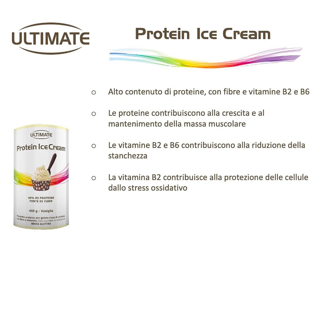 QVC Ultimate Protein Ice Cream Preparato per gelato Italia