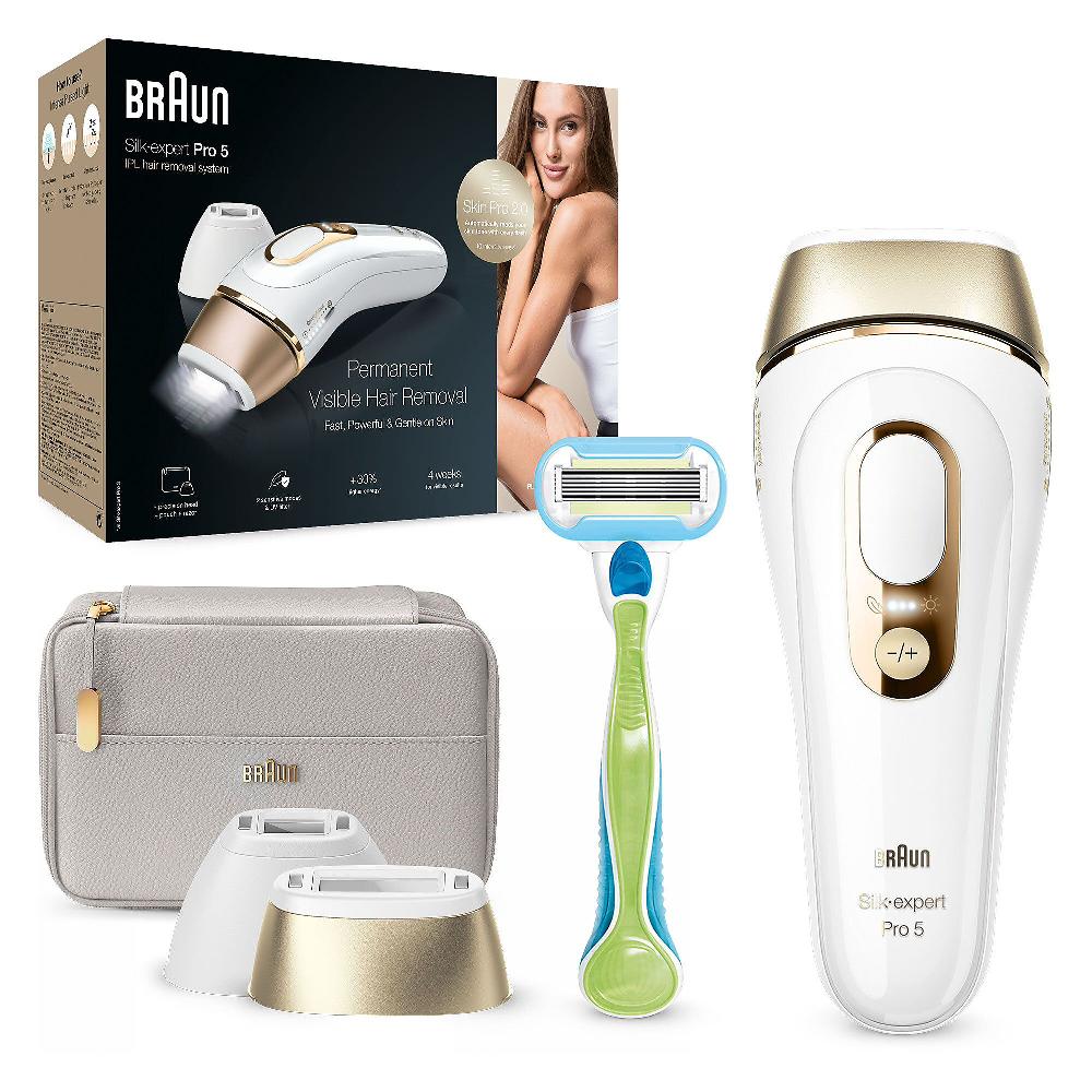 QVC Braun Dispositivo Epilazione Silk-Expert Pro 5 Spedizione Gratuita