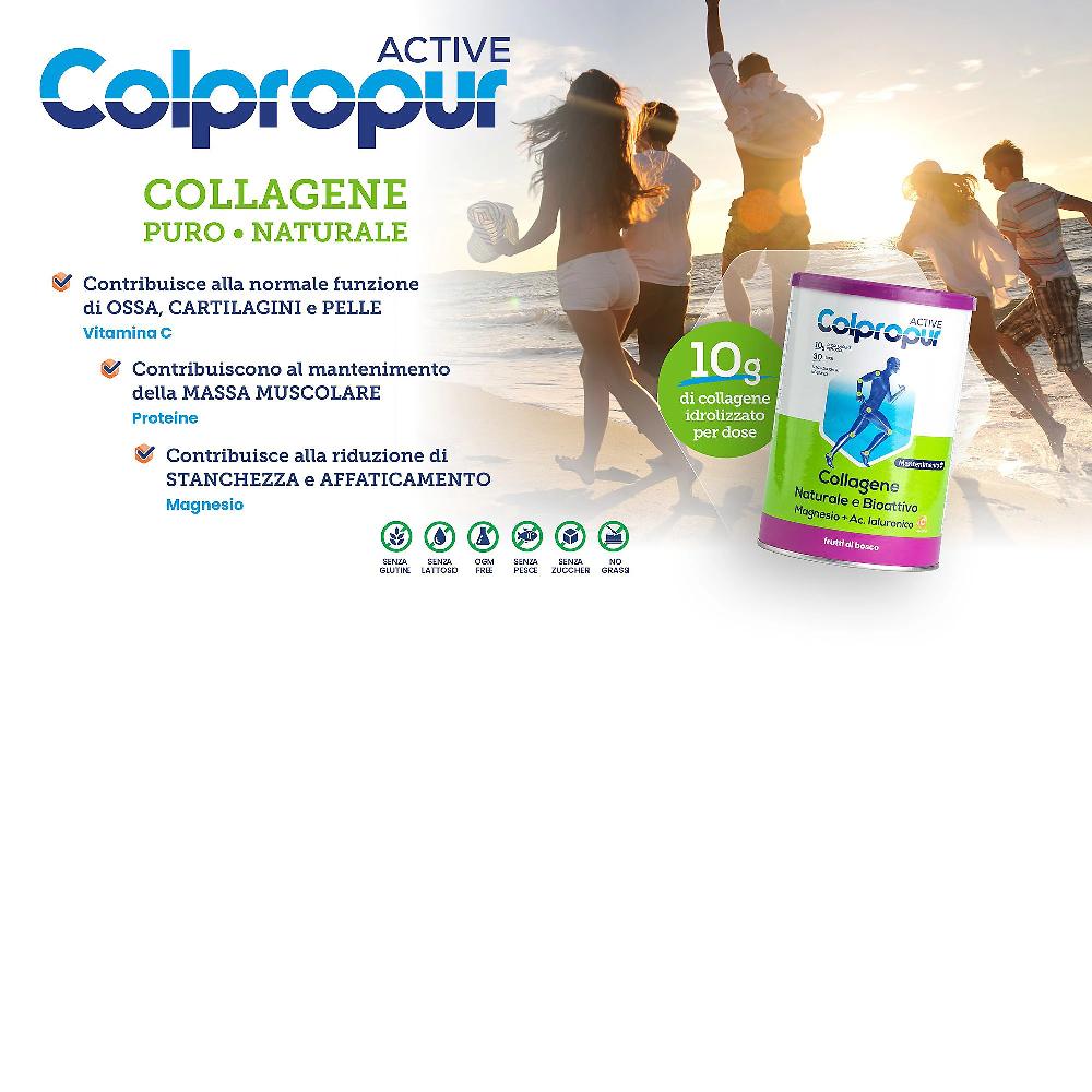 QVC Colpropur Active integratore di collagene e magnesio (3pz) Consegna Veloce