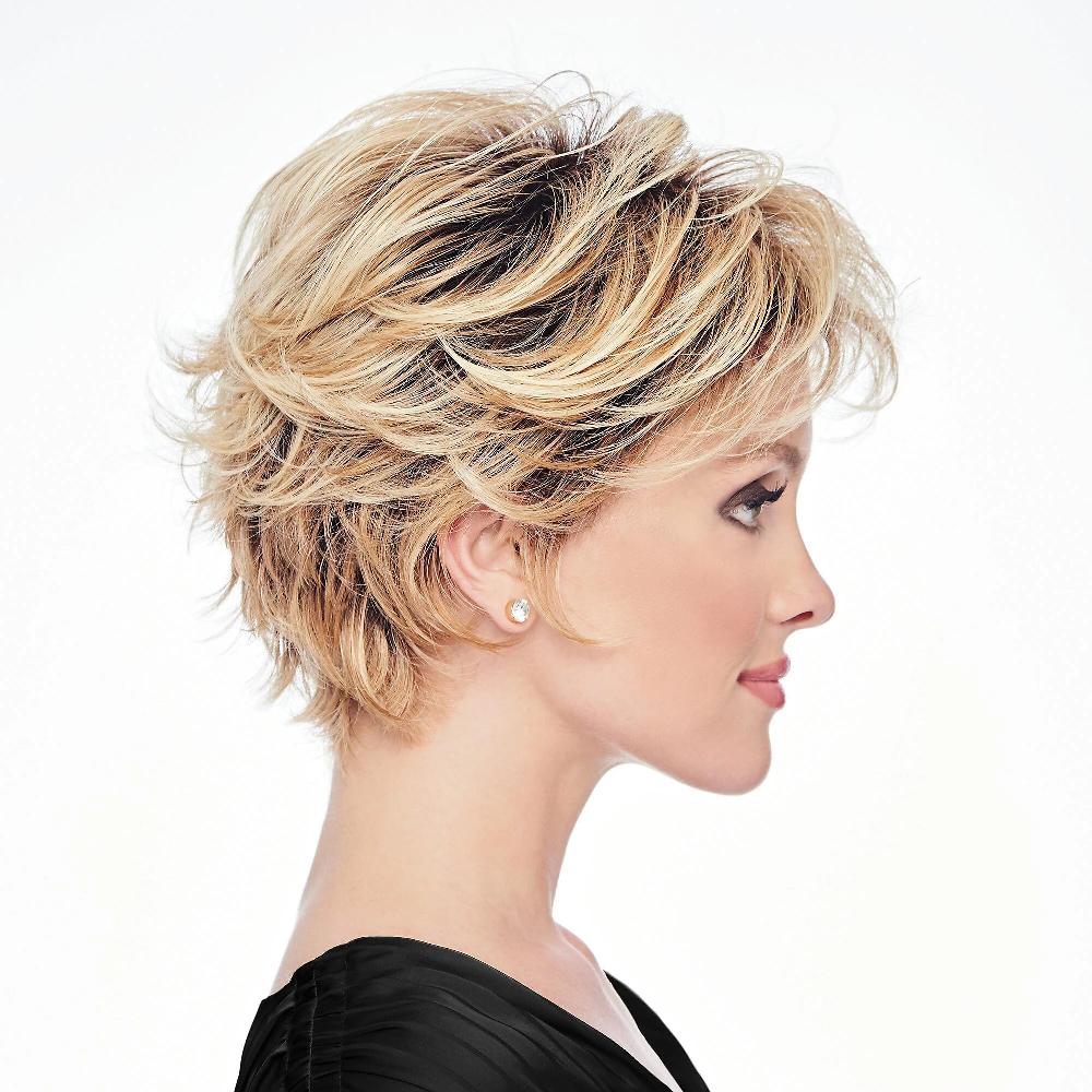 QVC HairDo Parruca modellabile Flirty Flip taglio corto e morbido Online Outlet