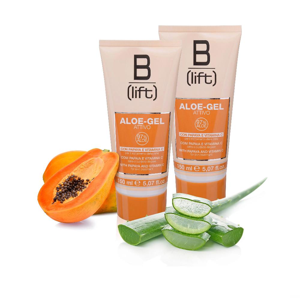 QVC Syrio B-Lift Aloe-Gel Attivo 2pz Papaya e Vitamina C Offerta speciale della fabbrica