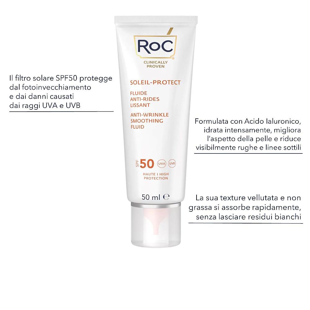 QVC RoC Protezione solare Soleil SPF50+ Italy