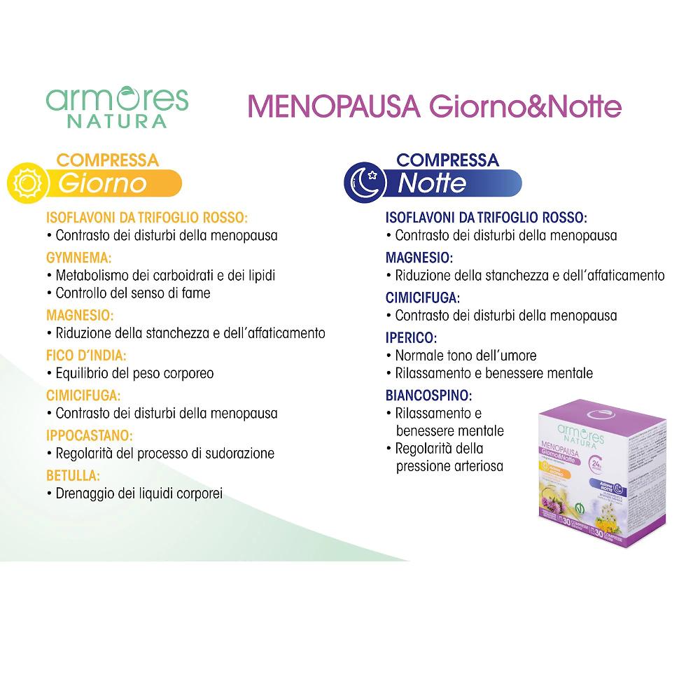 QVC Armores Menopausa 30+30cpr Giorno & Notte Negozio