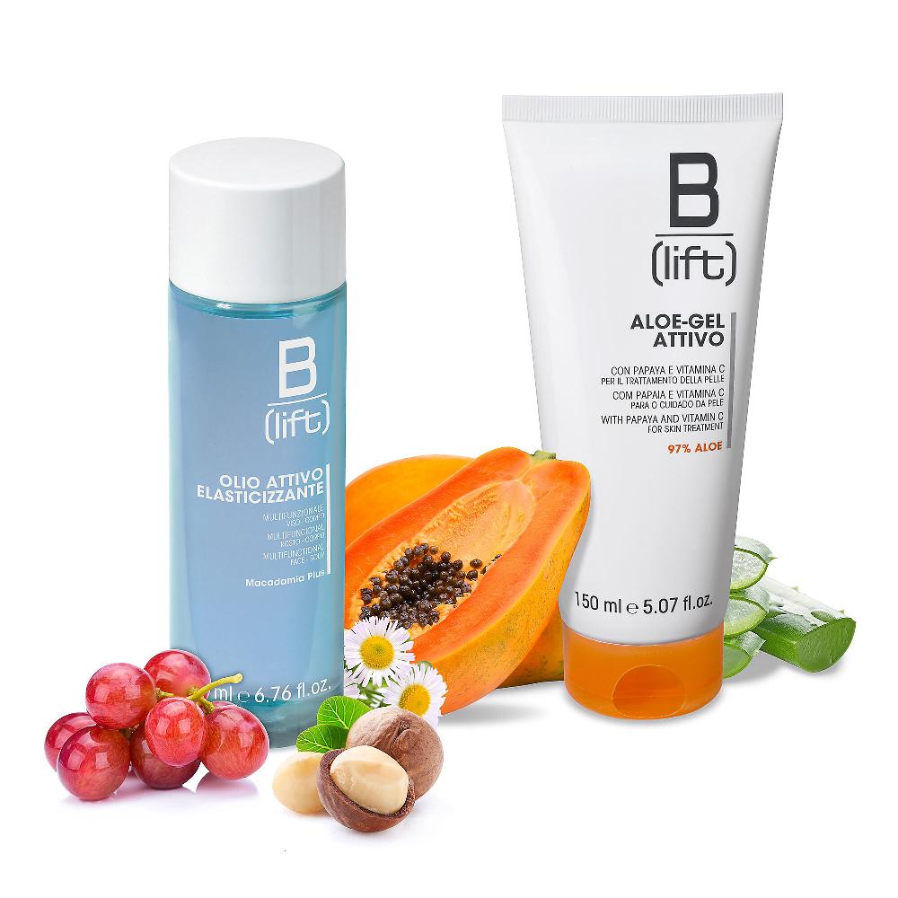 QVC Syrio B-LIFT Olio Attivo Macadamia e Aloe-Gel Attivo Papaya Sconto di tempo limitato