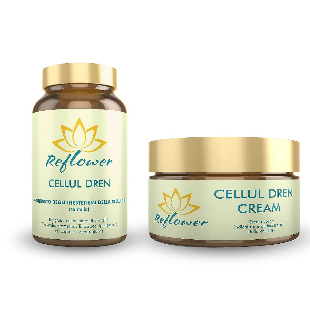 QVC Reflower Kit Celluldren: crema + integratore alimentare Offerta esclusiva