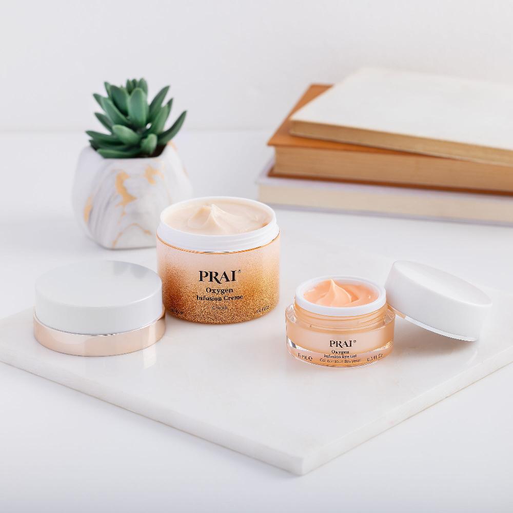 QVC PRAI Oxygen Infusion Duo: crema idratante e contorno occhi Grandi sconti