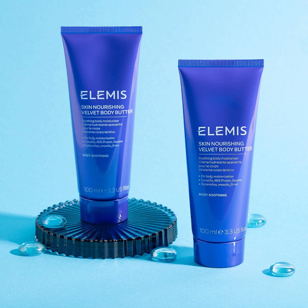 QVC Elemis Skin Nourishing Kit 2 burri per il corpo con Avena e Camelia Prezzo basso