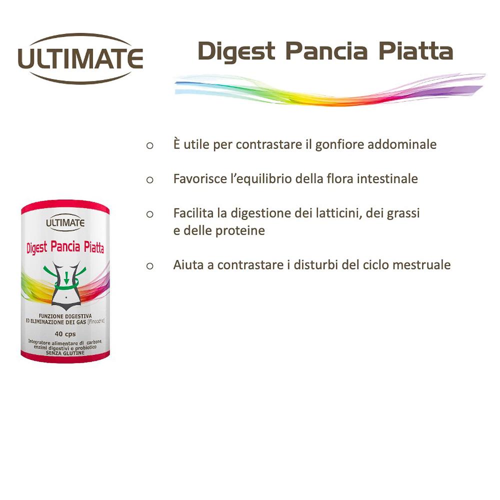QVC Ultimate Digest pancia piatta Integratore con probiotici Ultimi tre giorni