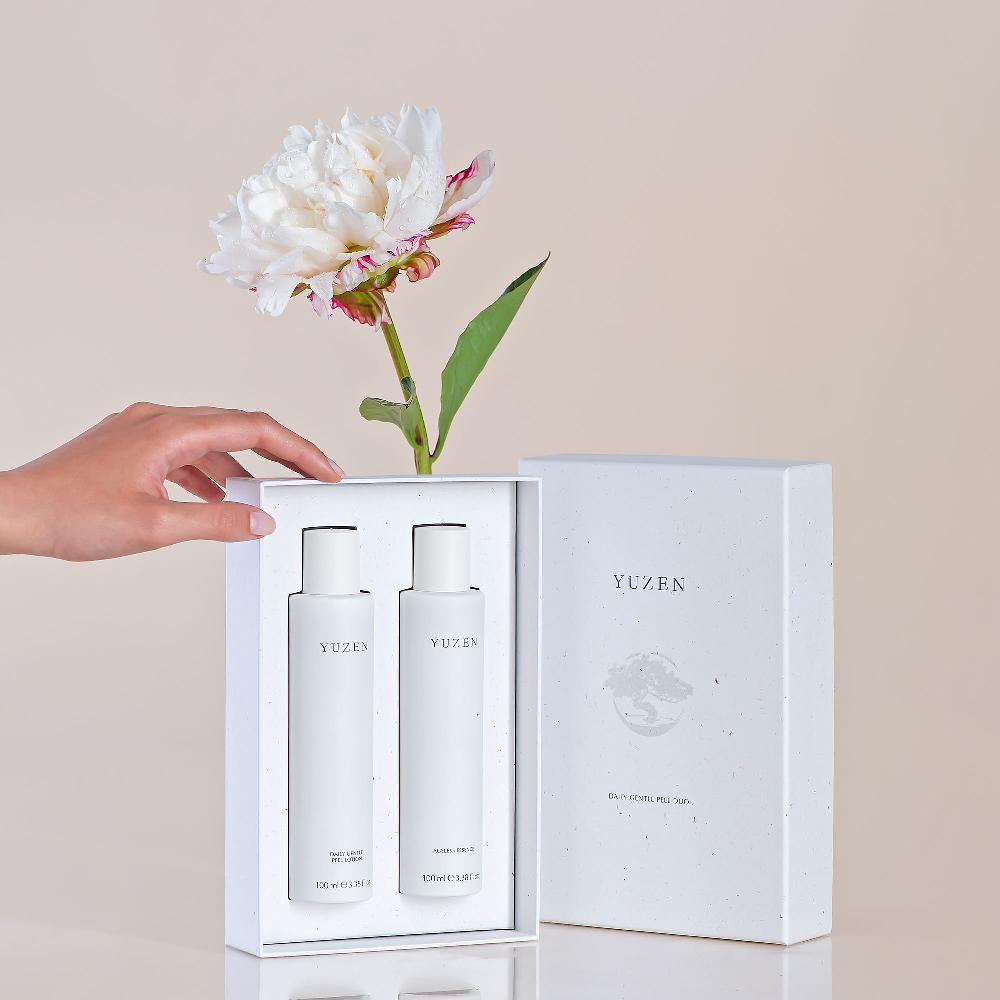 QVC Yuzen Peeling viso delicato e lozione rigenerante Enormi sconti