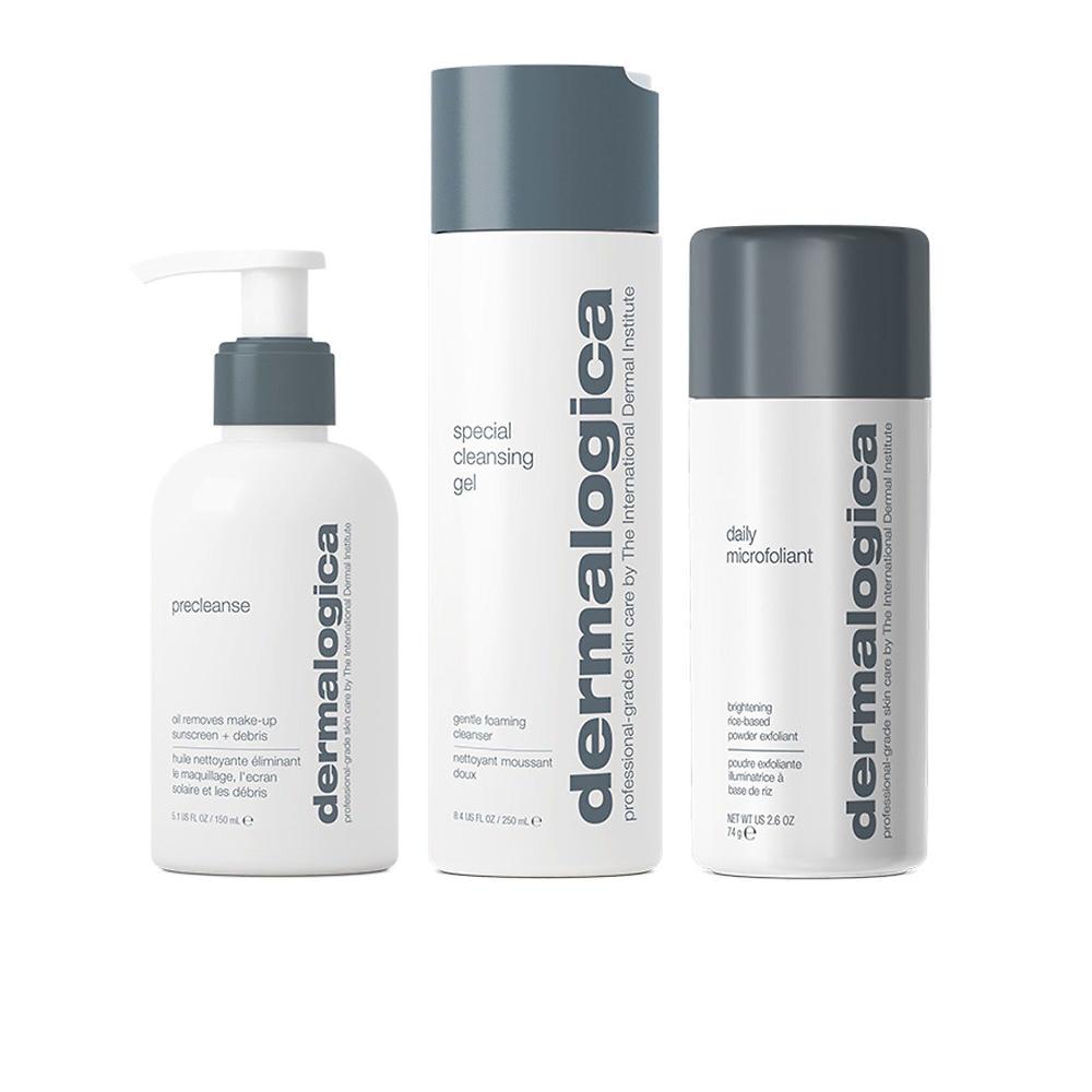 QVC Dermalogica Best Cleanse + Glow Collezione di 3 trattamenti cosmetici Qualità Garantita