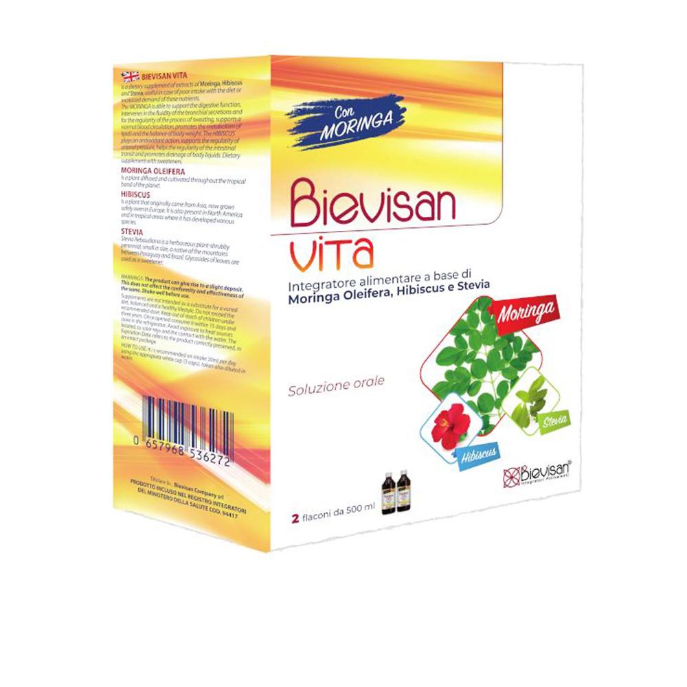 QVC Bievisan Vita 2x500ml int. al. con moringa Saldi Di Fabbrica
