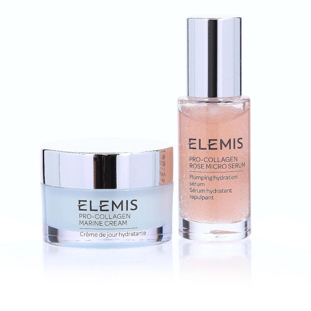 QVC Elemis Crema Pro-Collagen Marine + siero Pro- Collagen Rose Micro Grande vendita