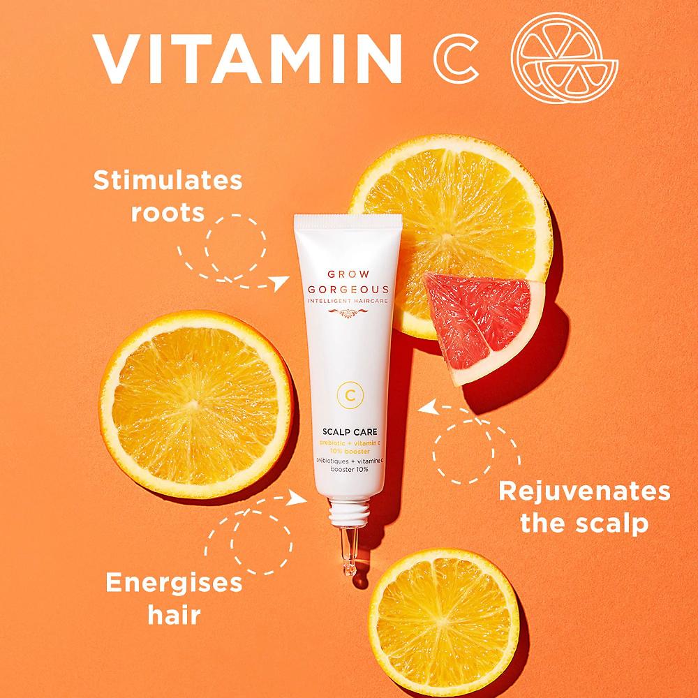 QVC Grow Gorgeous Booster per il cuoio capelluto con vit. C 10% e prebiotici 30ml Offerta San Valentino