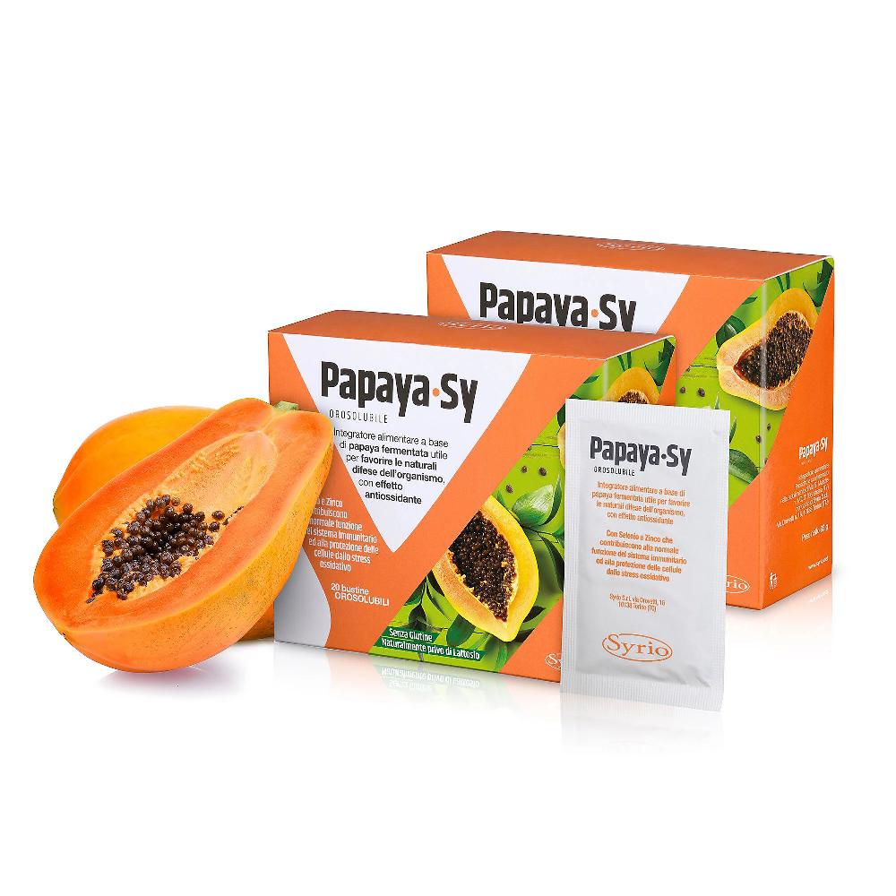 QVC Syrio Papaya-Sy 2 pz per sistema immunitario Bestseller