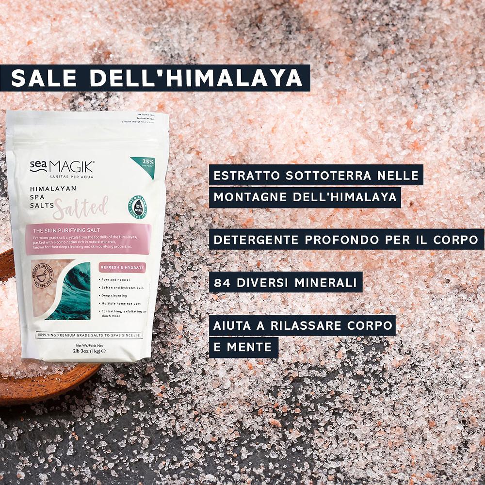 QVC Sea Magik Kit sali da bagno: Mar Morto Magnesio e Himalaya Offerta settimanale