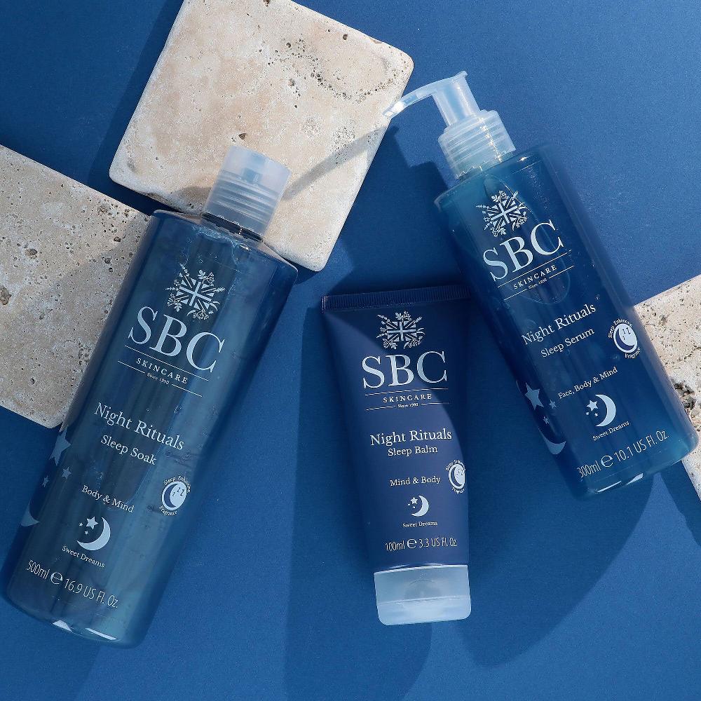 QVC SBC Rituale notturno: bagnoschiuma balsamo siero Ultimi due giorni