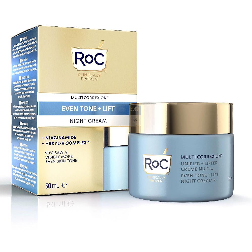 QVC RoC Even Tone + Lift Crema notte antiage Fino al 55% di sconto